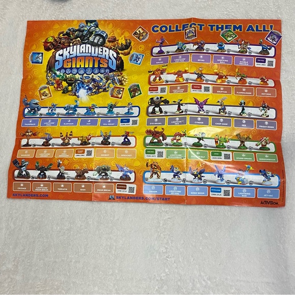 Lot of 20 Various Skylander Figures Portal + Cards Map Case VGC No Duplicates - Picture 11 of 11